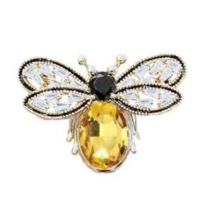 Honey Bee Brooch Pin
